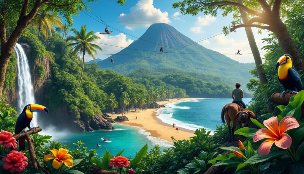 découvrez les merveilles du costa rica avec notre guide complet ! explorez la biodiversité époustouflante, les plages paradisiaques, les volcans majestueux et les activités inoubliables à vivre lors de votre voyage. plongez au cœur de la nature et laissez-vous séduire par la culture costaricaine.