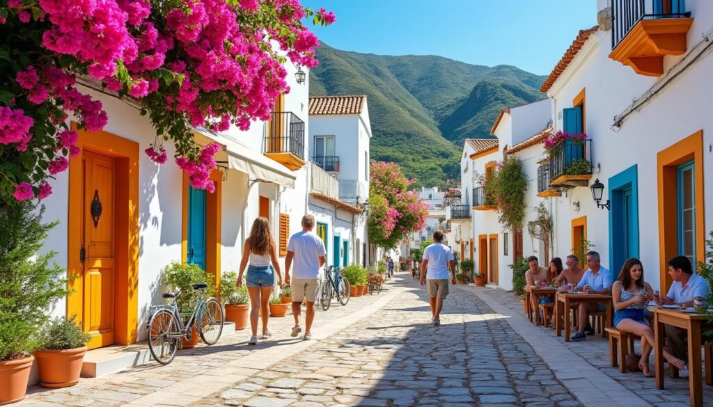 découvrez santa gertrudis de fruitera, un pittoresque village ibérique où l'authenticité rencontre le charme traditionnel. flânez dans ses ruelles colorées, profitez des tavernes locales et laissez-vous envoûter par l'atmosphère paisible de ce trésor caché des baléares.